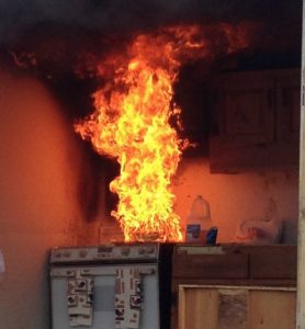kitchen fire