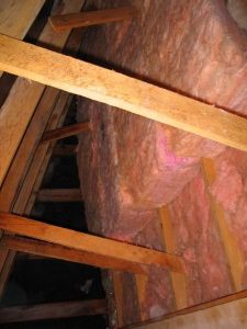 attic water leak