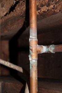 copper plumbing leaks